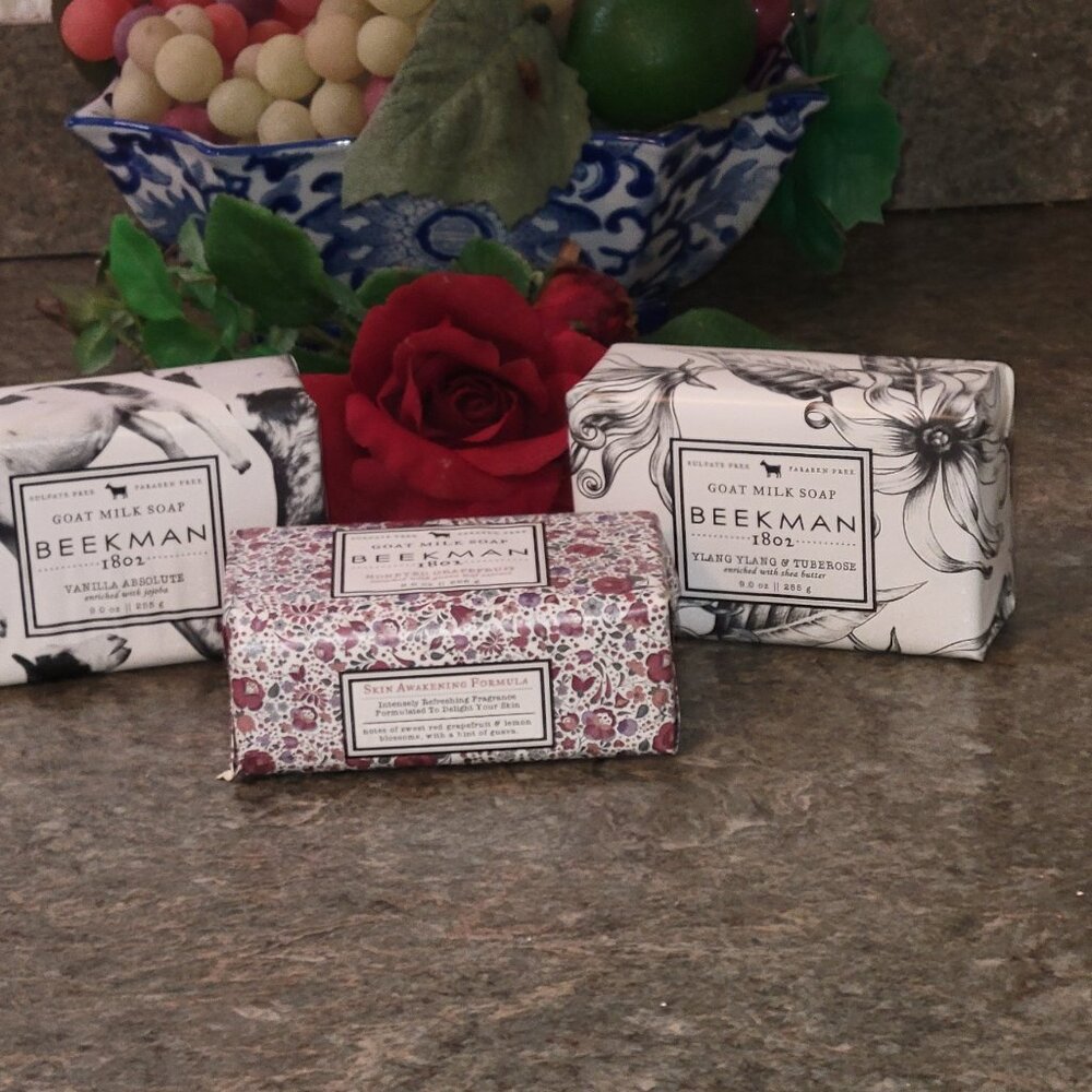 Beekman 1802 Bath Soaps (Bundle of Three)